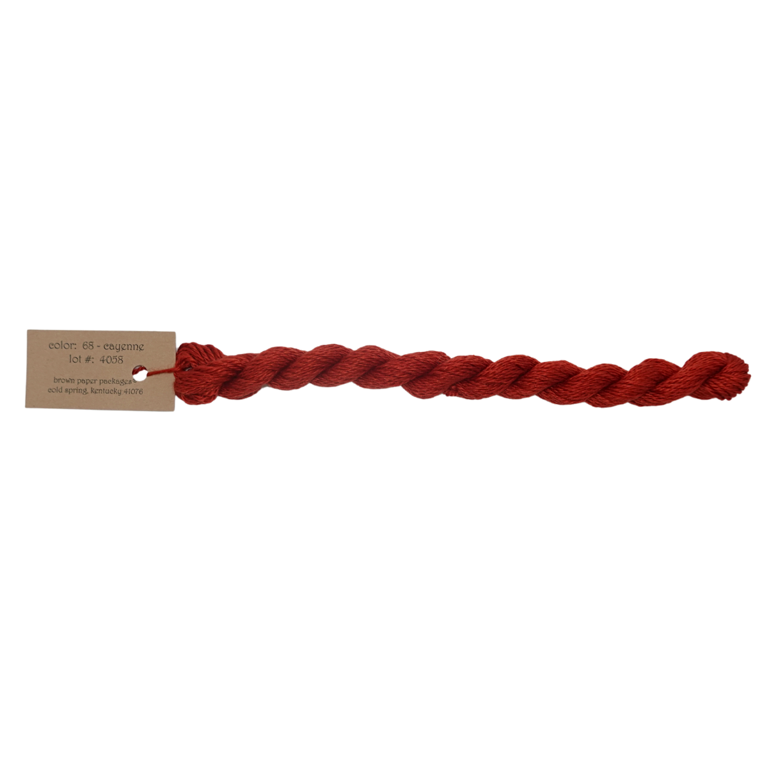 Silk & Ivory Skein - Cayenne - 068