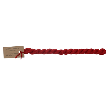Silk & Ivory Skein - Really Red - 011