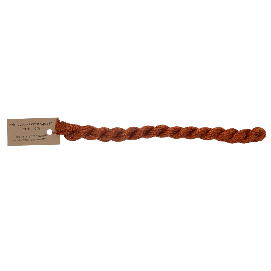 Silk & Ivory Skein - Acorn Squash - 235