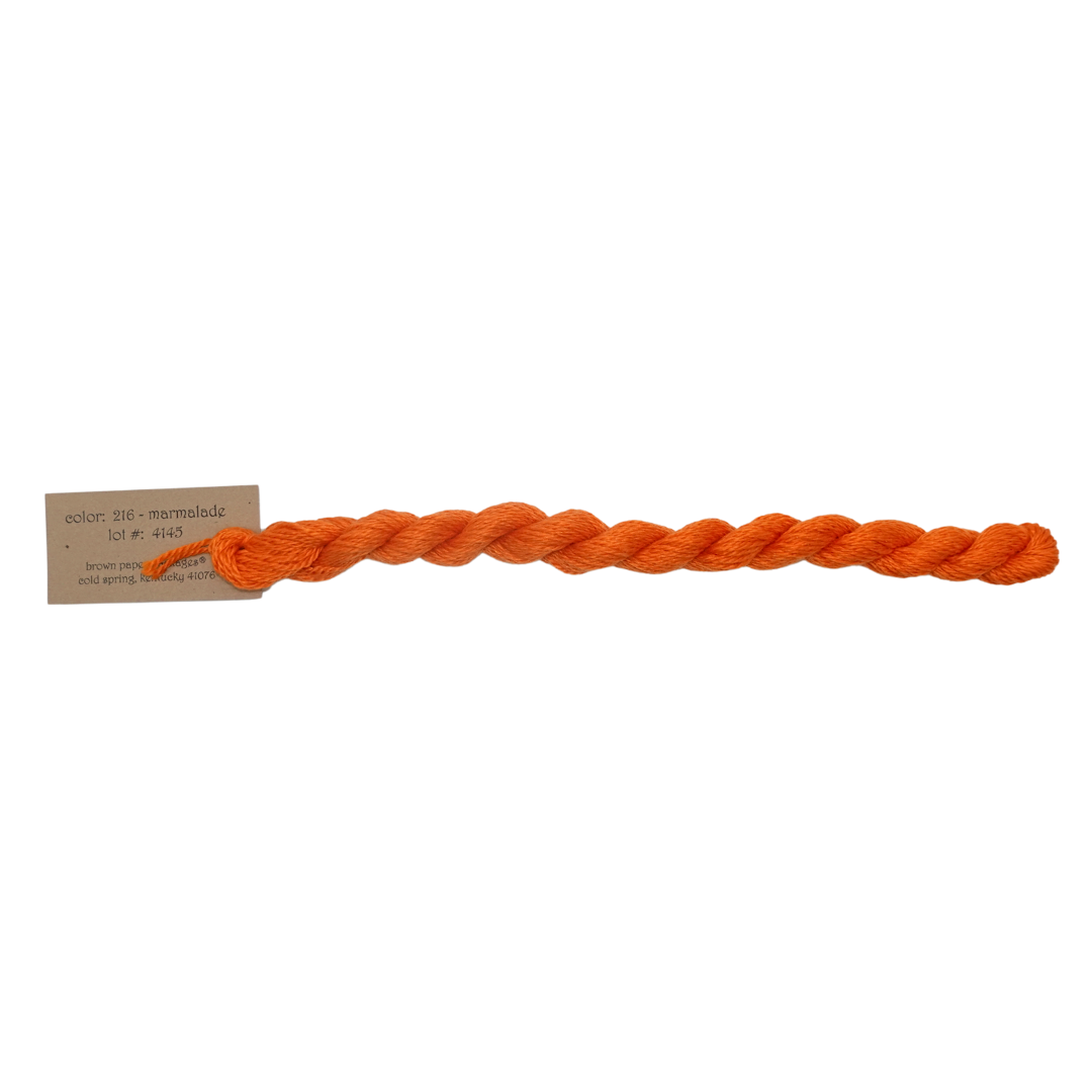 Silk & Ivory Skein - Marmalade - 216