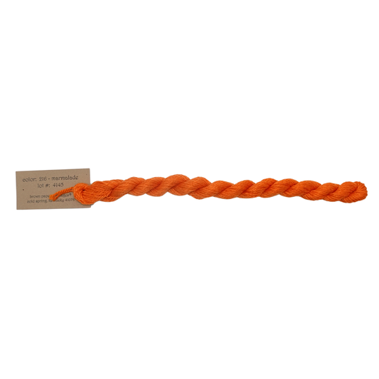 Silk & Ivory Skein - Marmalade - 216