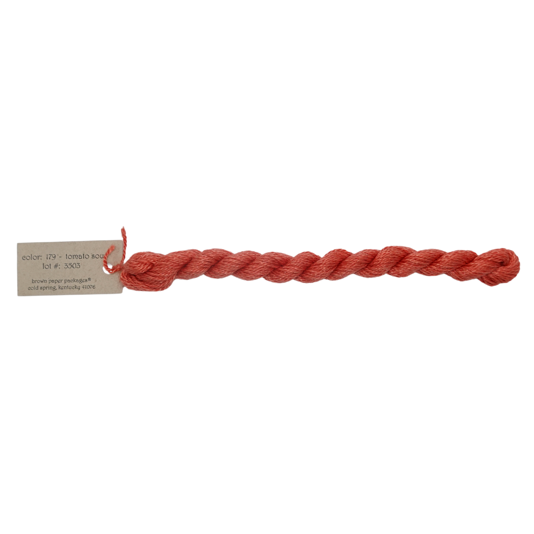 Silk & Ivory Skein - Tomato Soup - 179