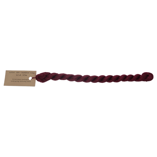 Silk & Ivory Skein - Ramblin Rose - 164