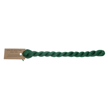 Silk & Ivory Skein - Green Bean - 098
