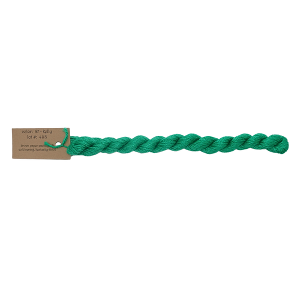 Silk & Ivory Skein - Kelly - 087 – Atlantic Blue Canvas
