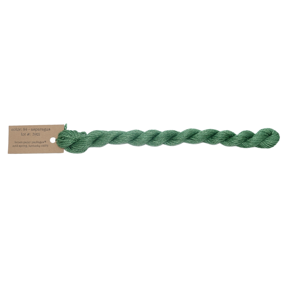 Silk & Ivory Skein - Asparagus - 084