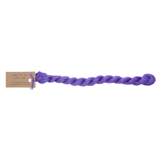 Silk & Ivory Skein - Iris - 065