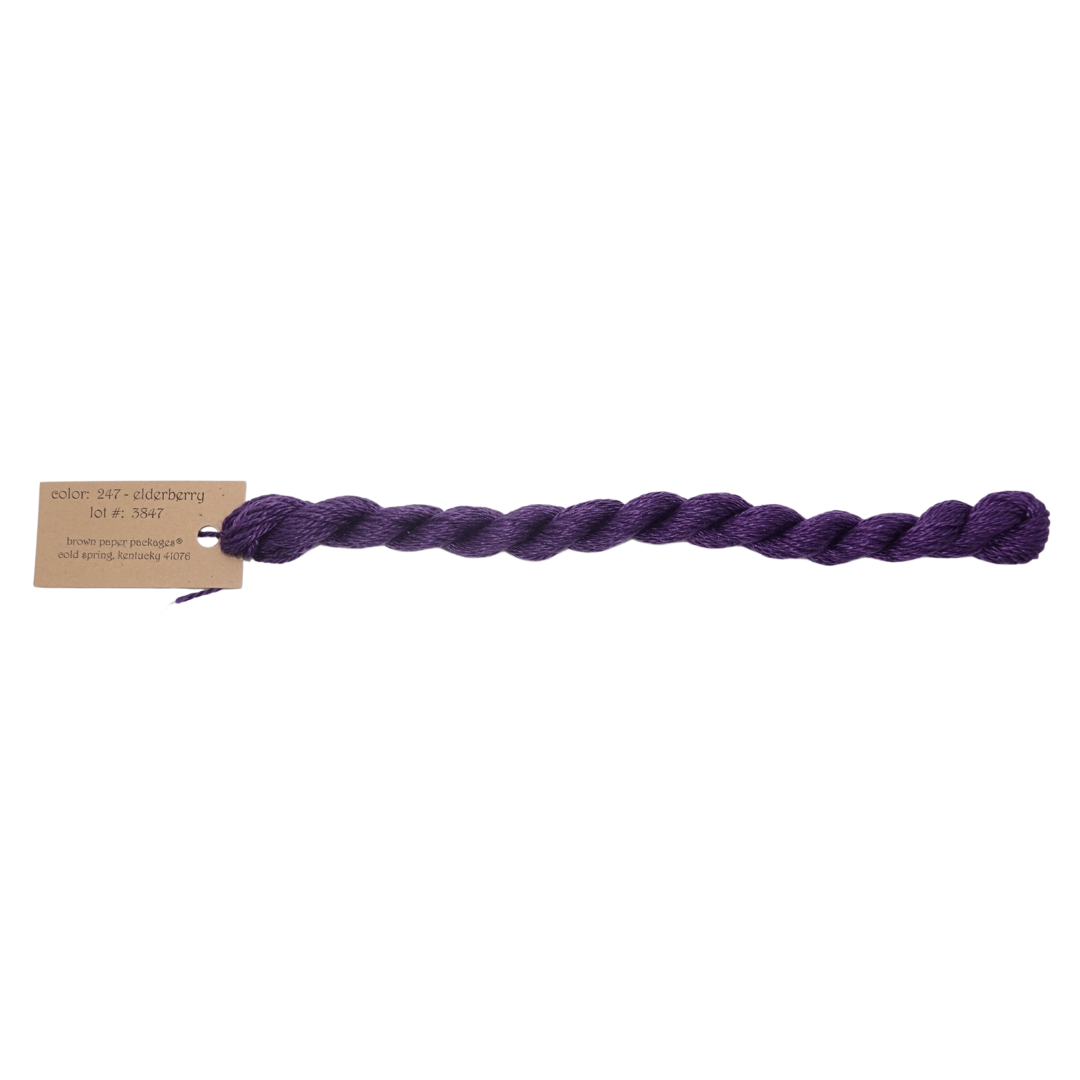 Silk & Ivory Skein - Elderberry - 247