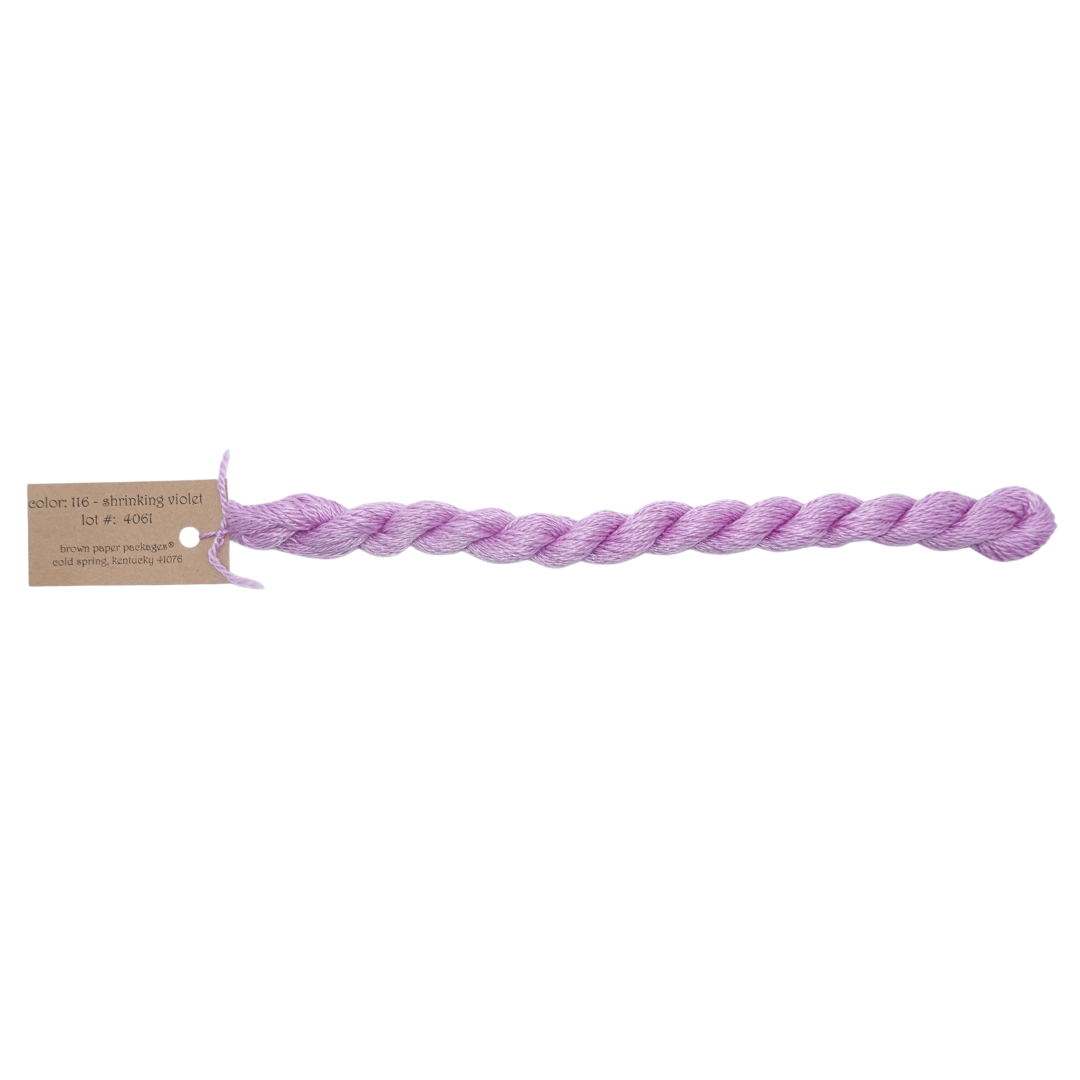 Silk & Ivory Skein - Shrinking Violet - 116