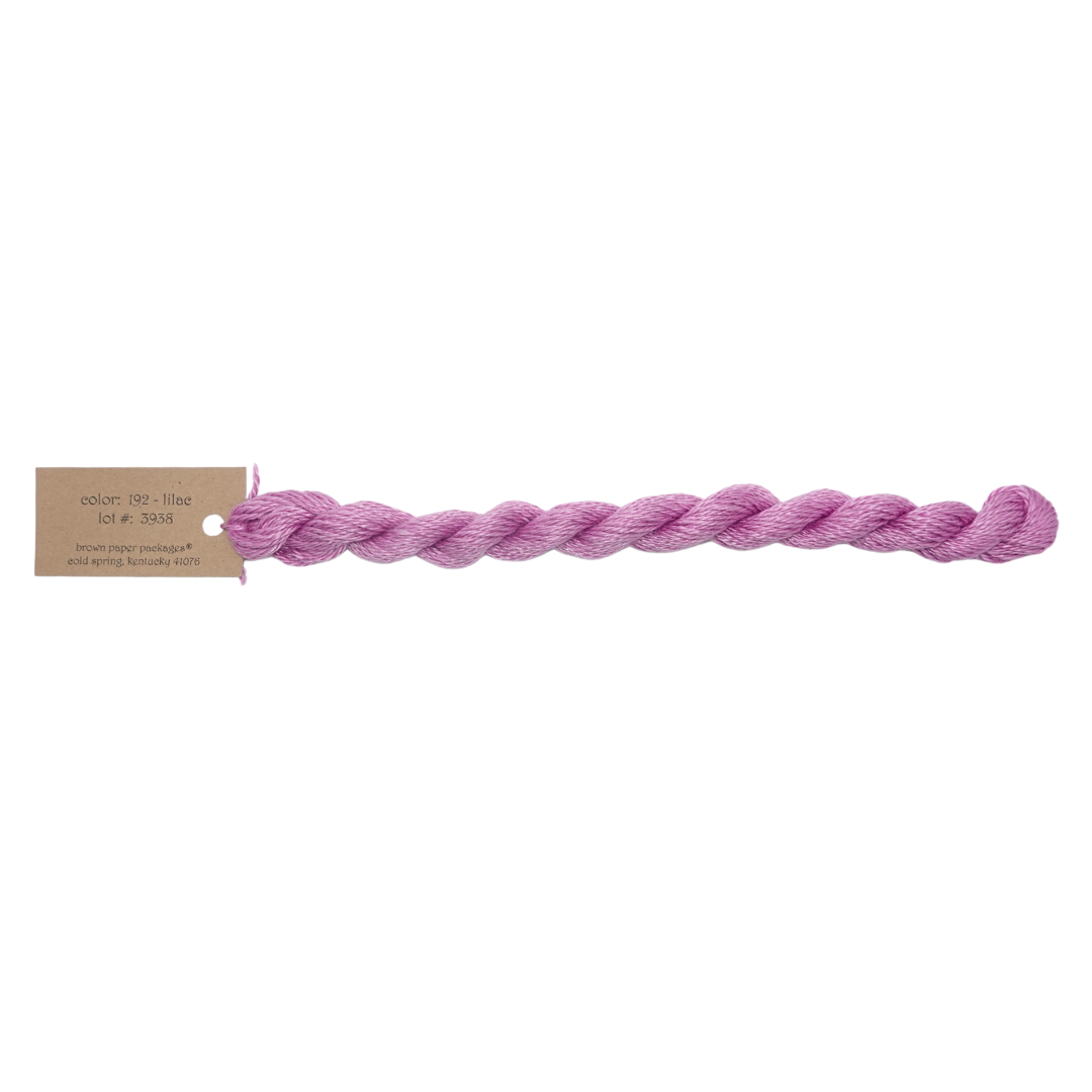 Silk & Ivory Skein - Lilac - 192