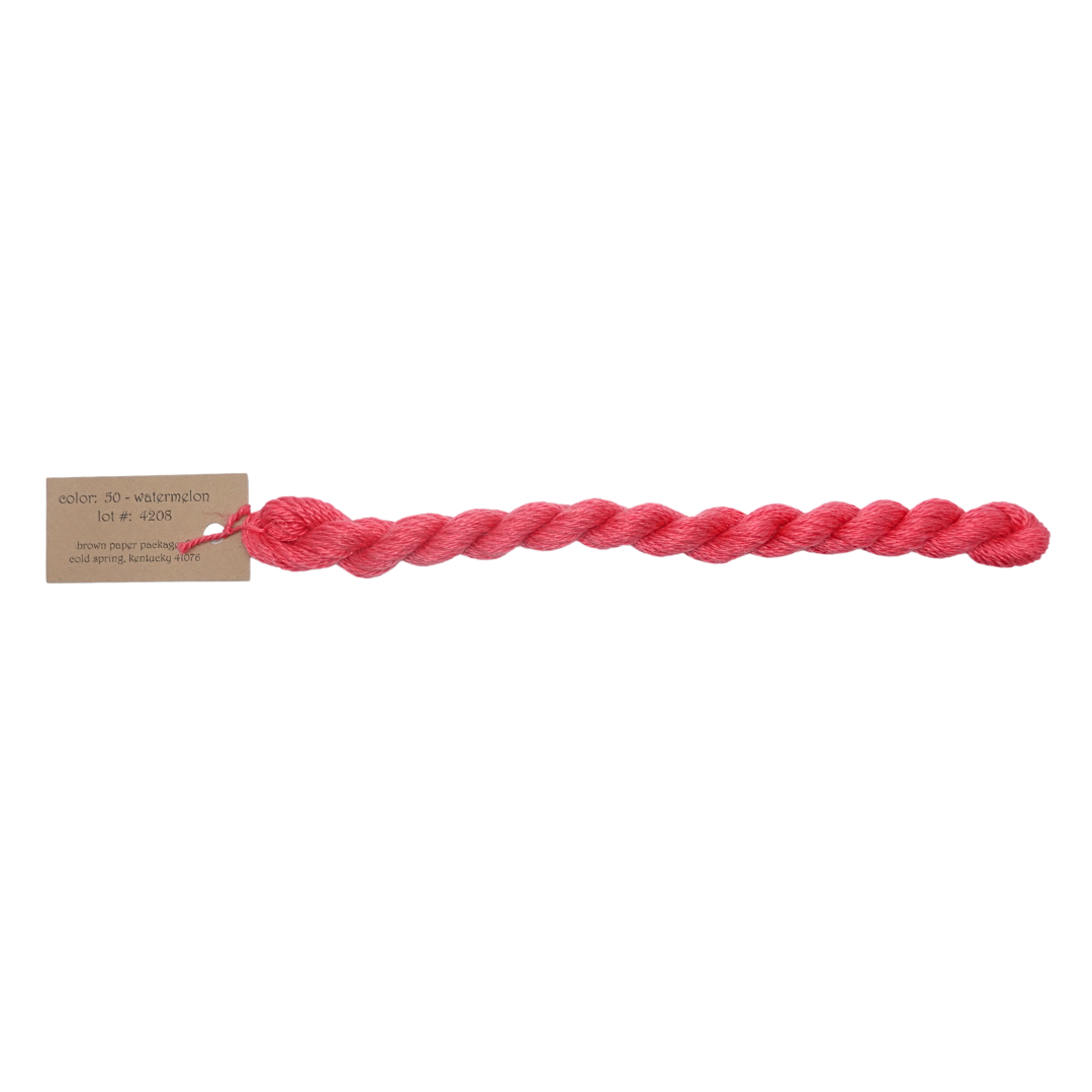 Silk & Ivory Skein - Watermelon - 050