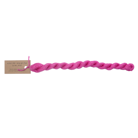 Silk & Ivory Skein - Sloe Gin Fizz - 186