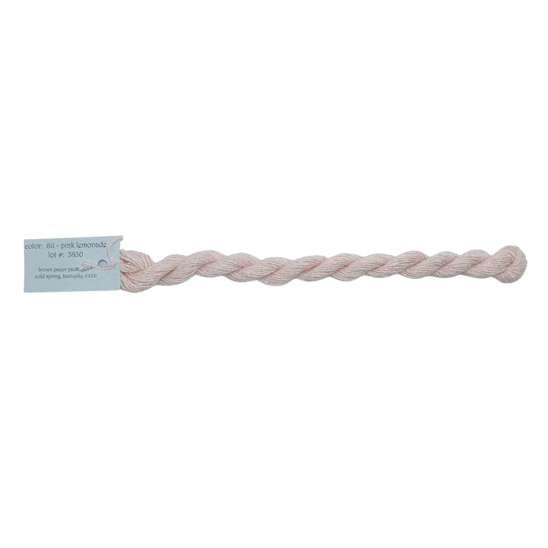 Silk & Ivory Skein - Stardust Pink Lemonade - 611