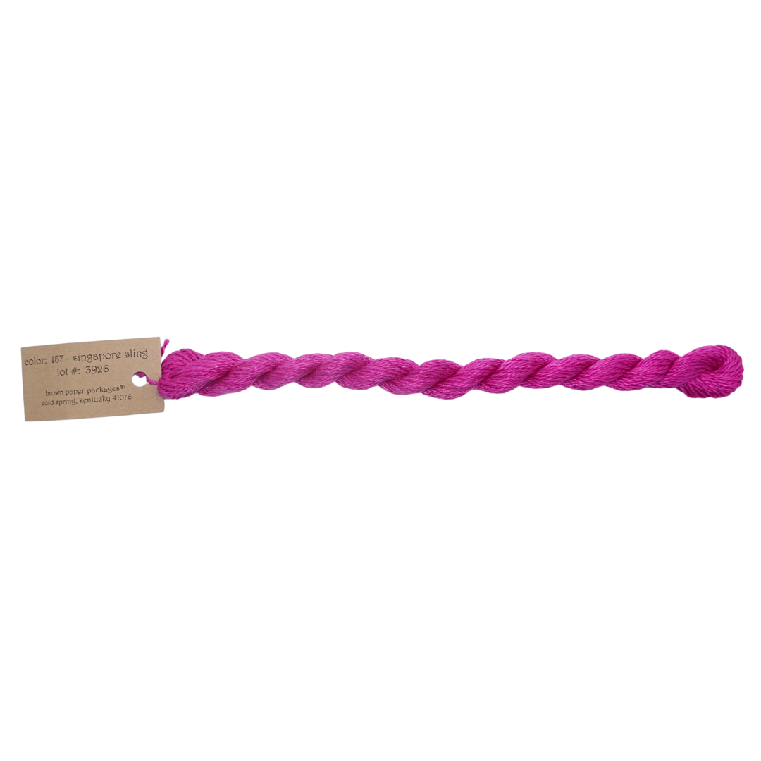 Silk & Ivory Skein - Singapore Sling - 187