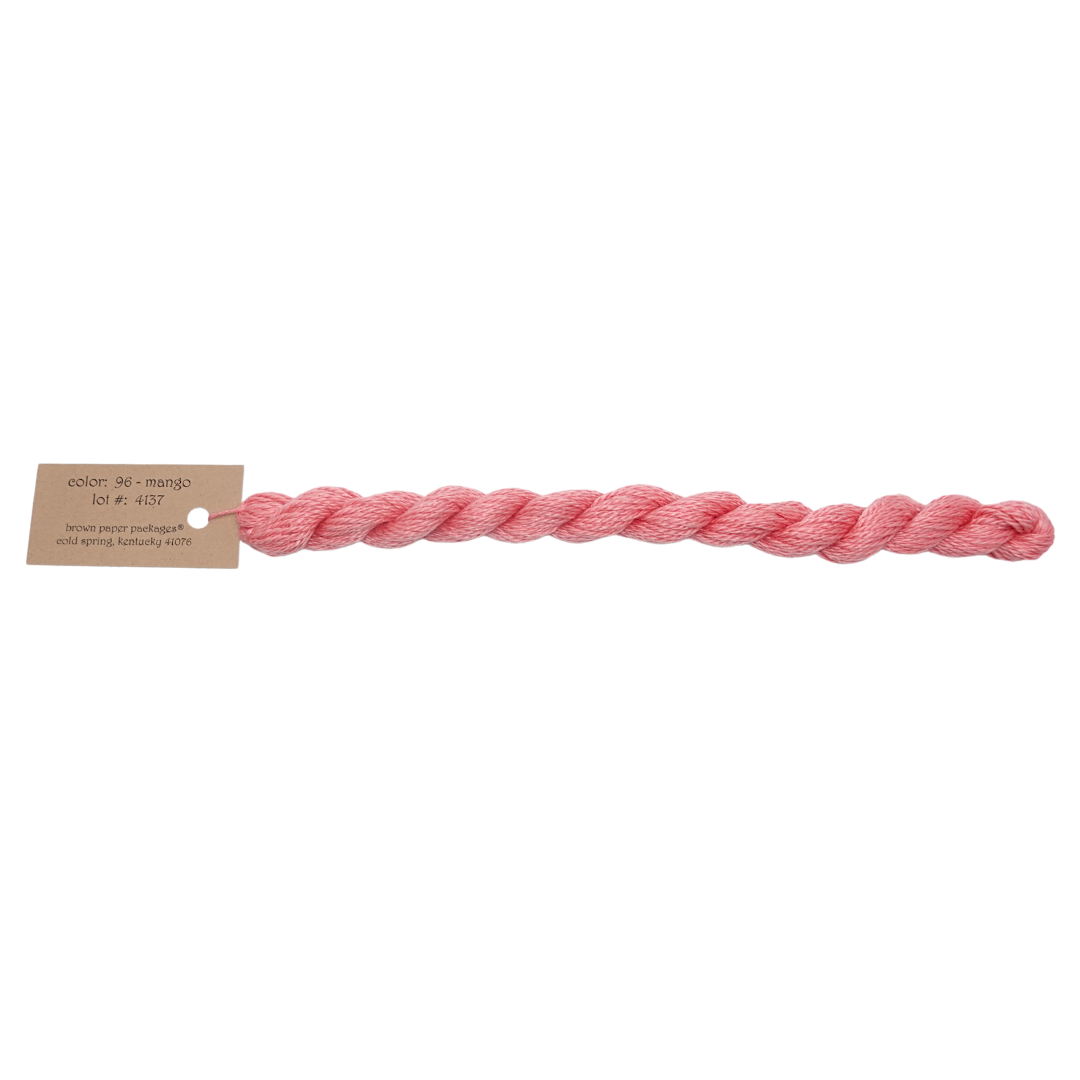 Silk & Ivory Skein - Mango - 096