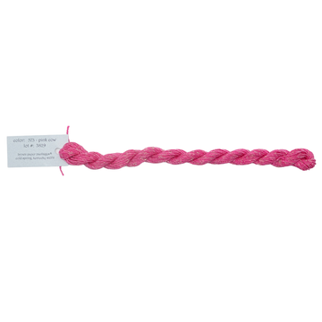 Silk & Ivory Skein - Stardust Pink Cow - 573