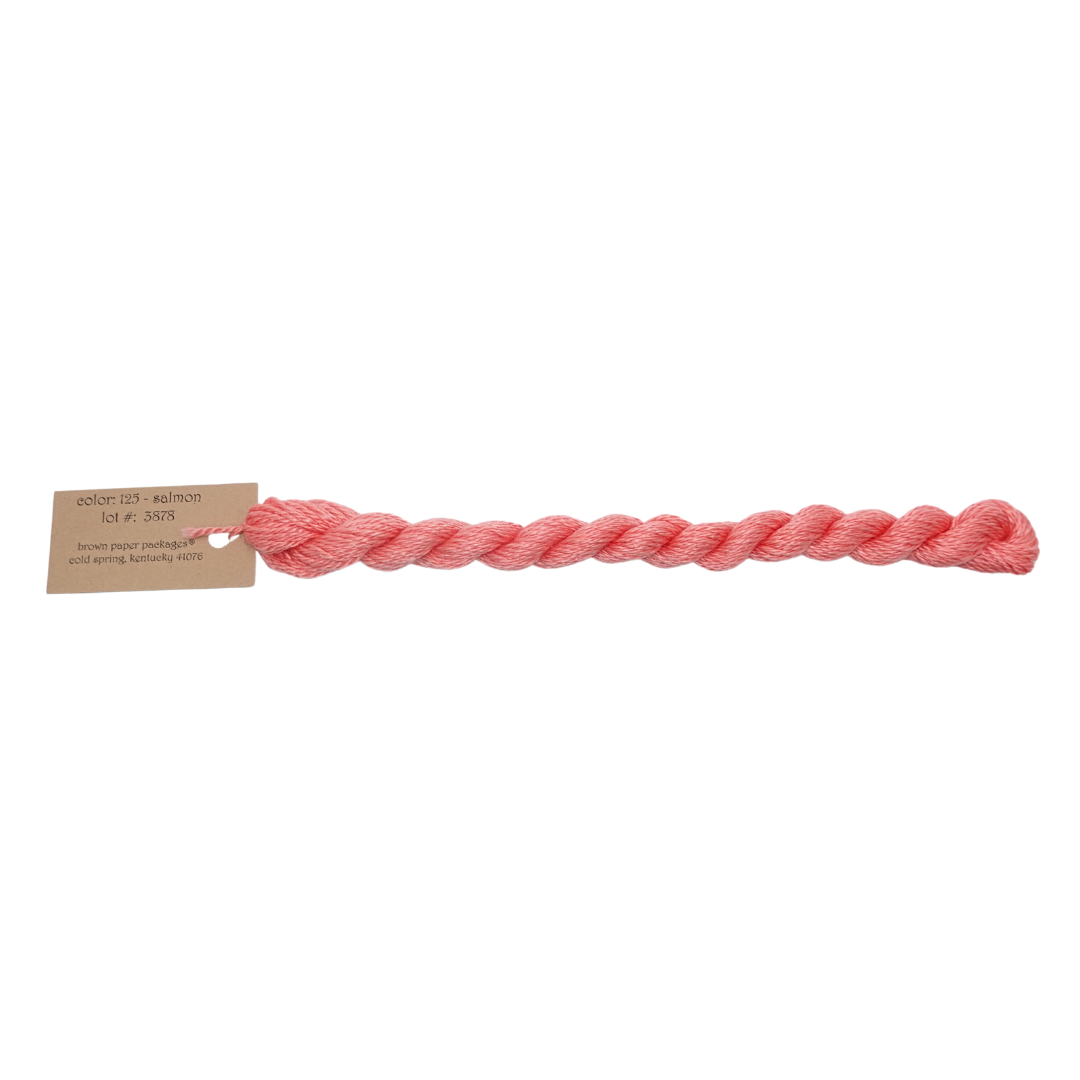 Silk & Ivory Skein - Salmon - 125