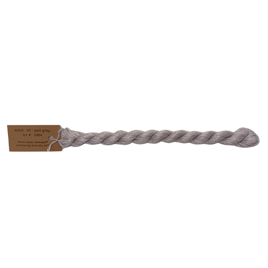 Silk & Ivory Skein - Pail Gray - 113