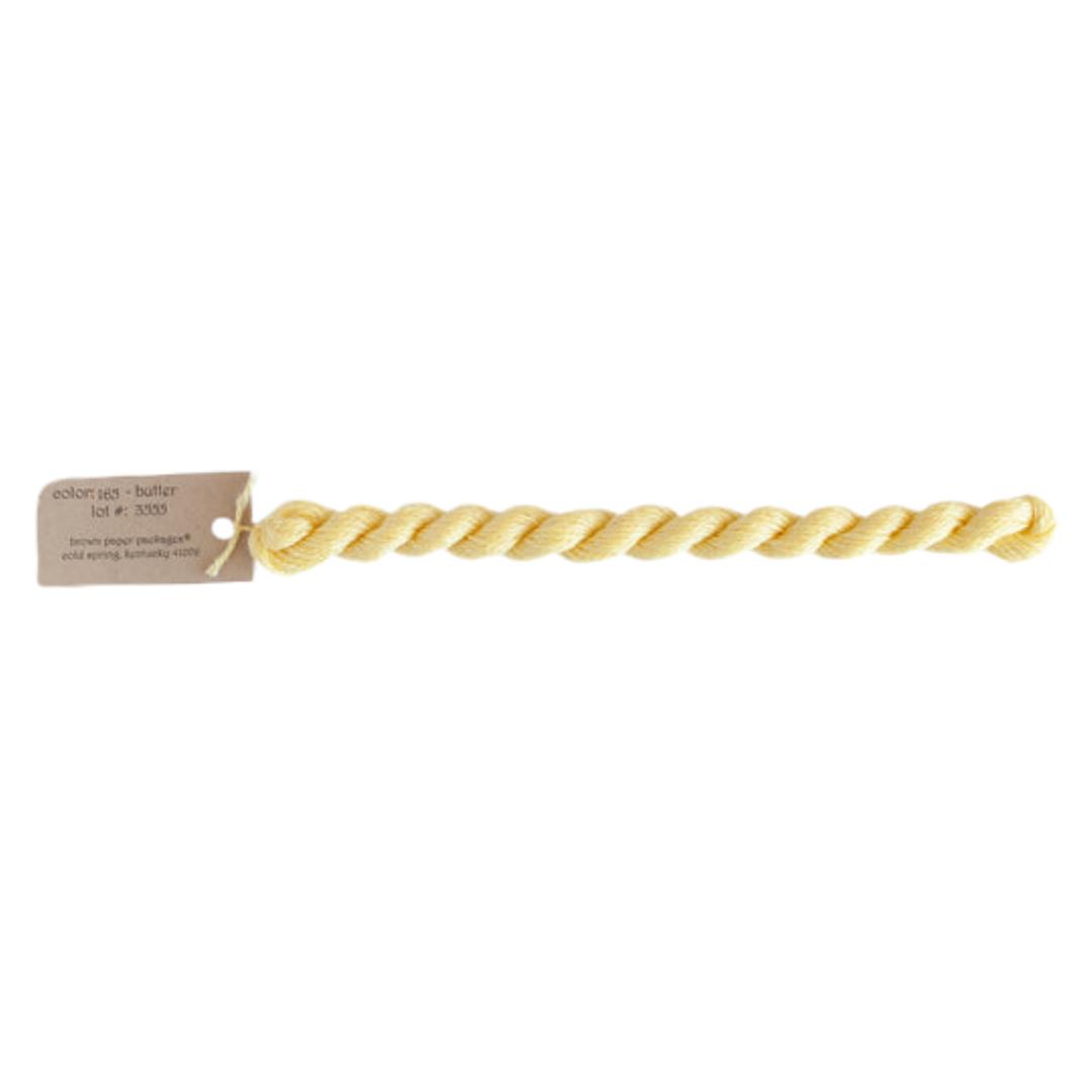 Silk & Ivory Skein - Butter - 165