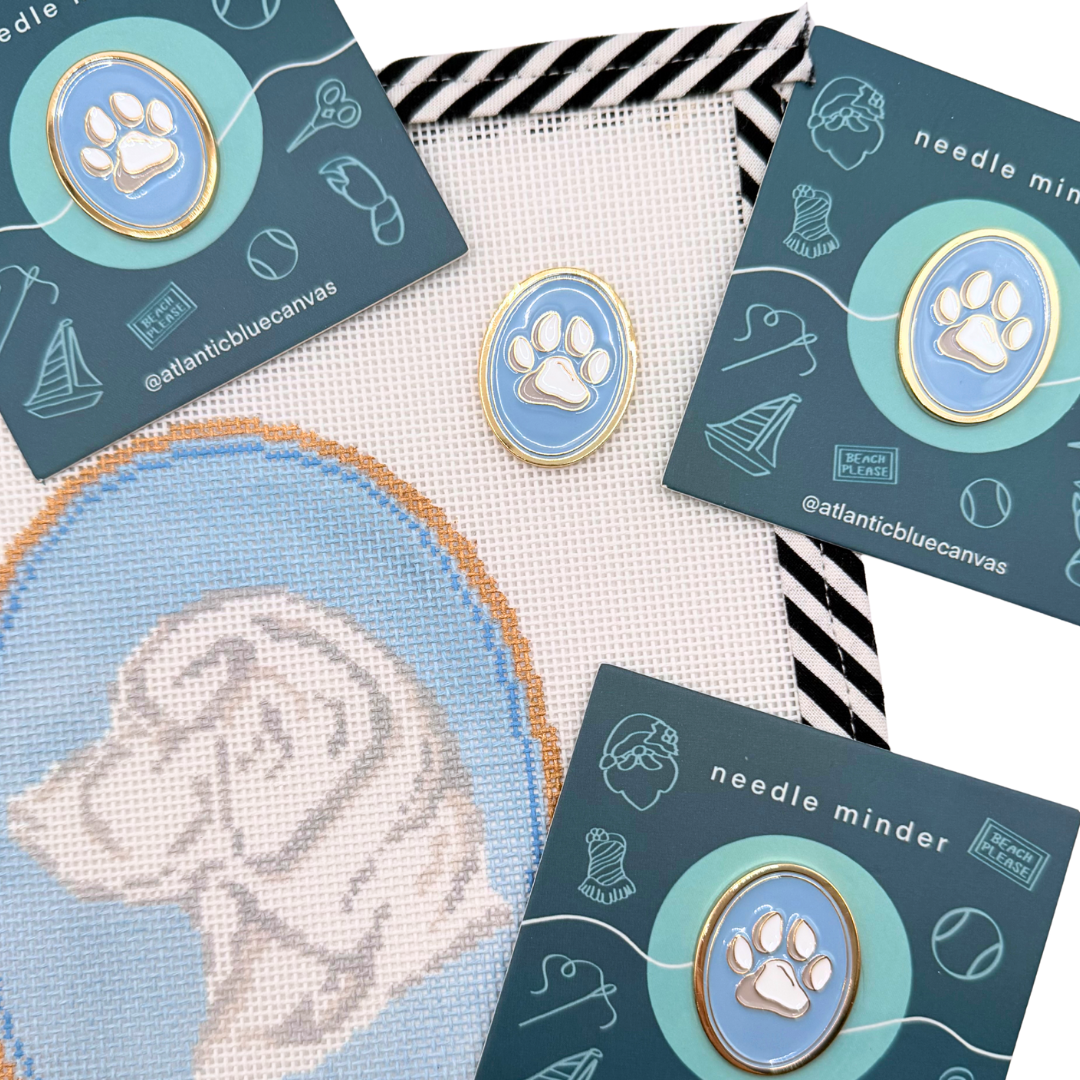 Paw Print Cameo Needleminder