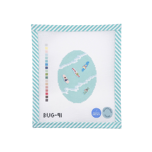 Surfers from Above Oval