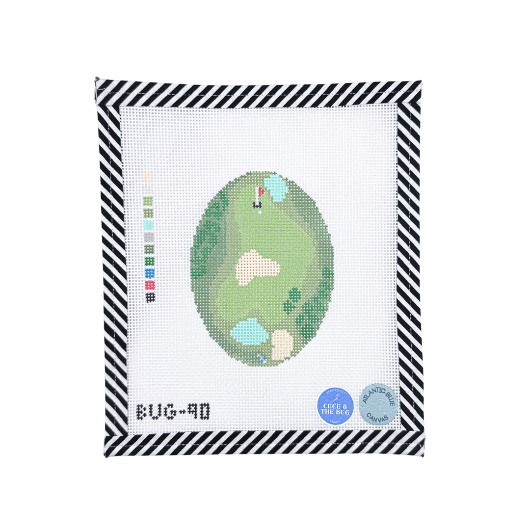 Golf from Above Oval