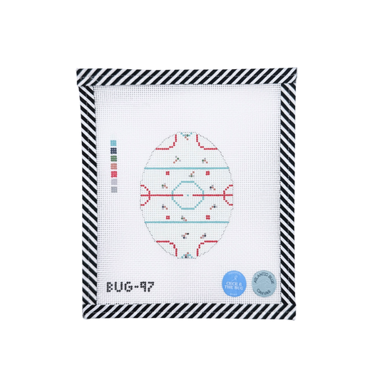 Hockey from Above Oval