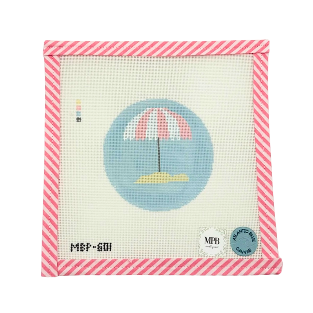 Pink Beach Umbrella