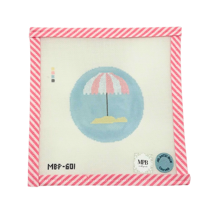 Pink Beach Umbrella