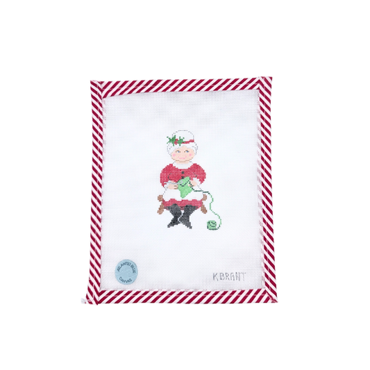 Crocheting Mrs. Claus