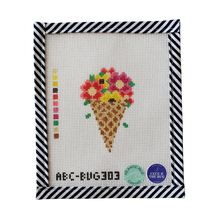 Load image into Gallery viewer, Floral Ice Cream Cone
