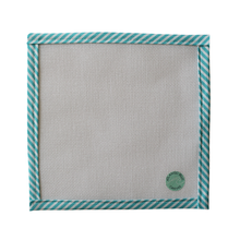 Load image into Gallery viewer, Pre-cut Blank 13 &amp; 18 Mesh Canvas - Atlantic Blue Canvas
