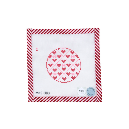 Valentine's Day Trellis Round