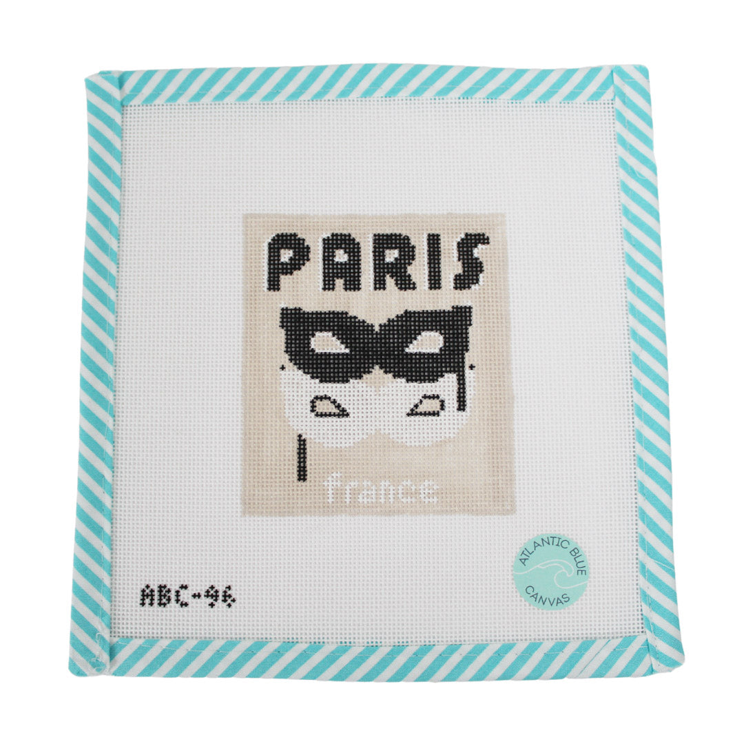 Paris travel book - Atlantic Blue Canvas