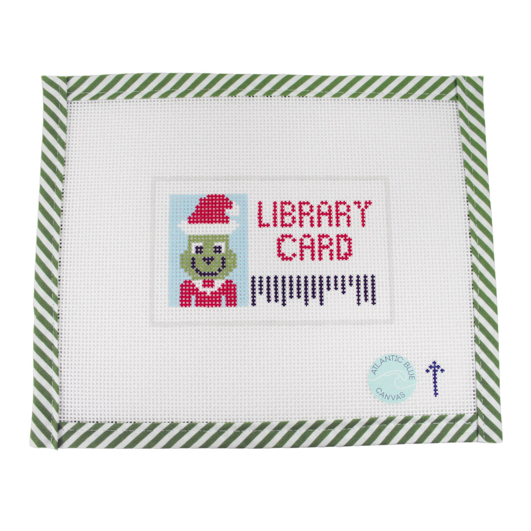 The Grinch Library Card