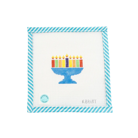 Hanukkah Menorah - Rainbow
