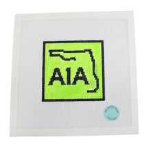 Load image into Gallery viewer, A1A Florida Neon Road Sign - Atlantic Blue Canvas
