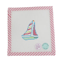 Load image into Gallery viewer, Mini Sailboat - Atlantic Blue Canvas
