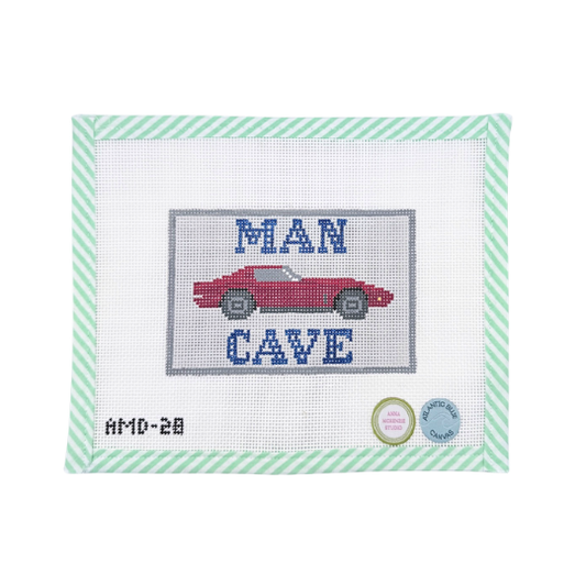 Man Cave - Red Corvette