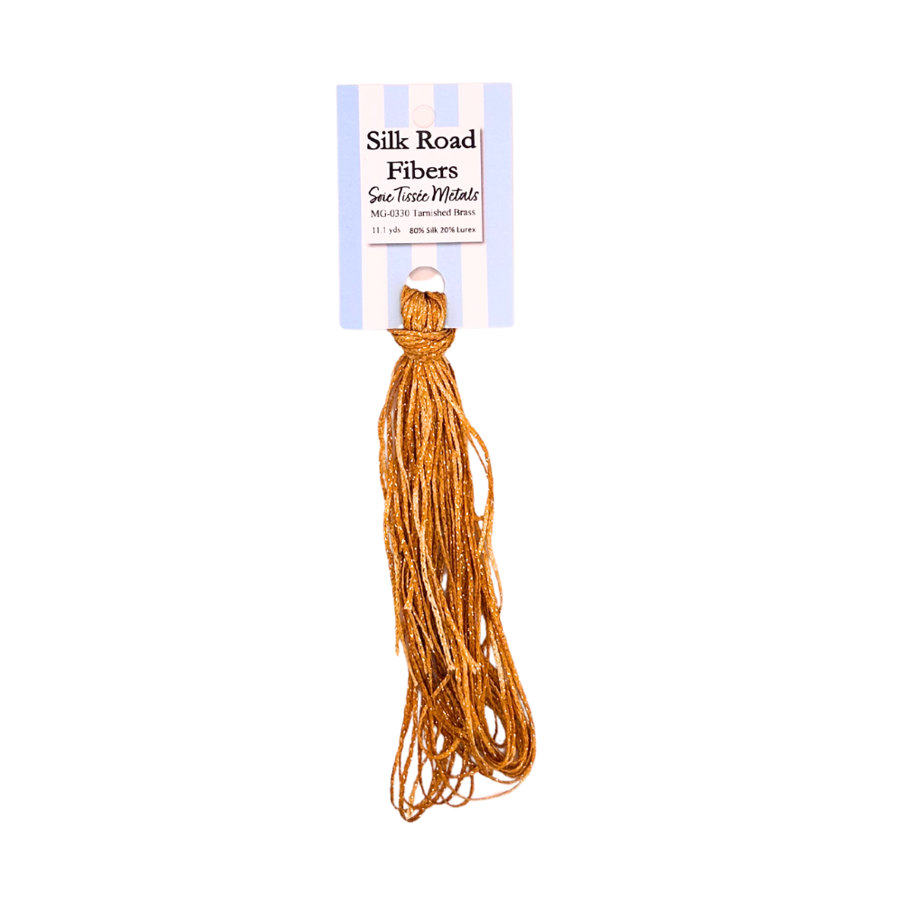 Silk Road Fibers - Tarnished Brass