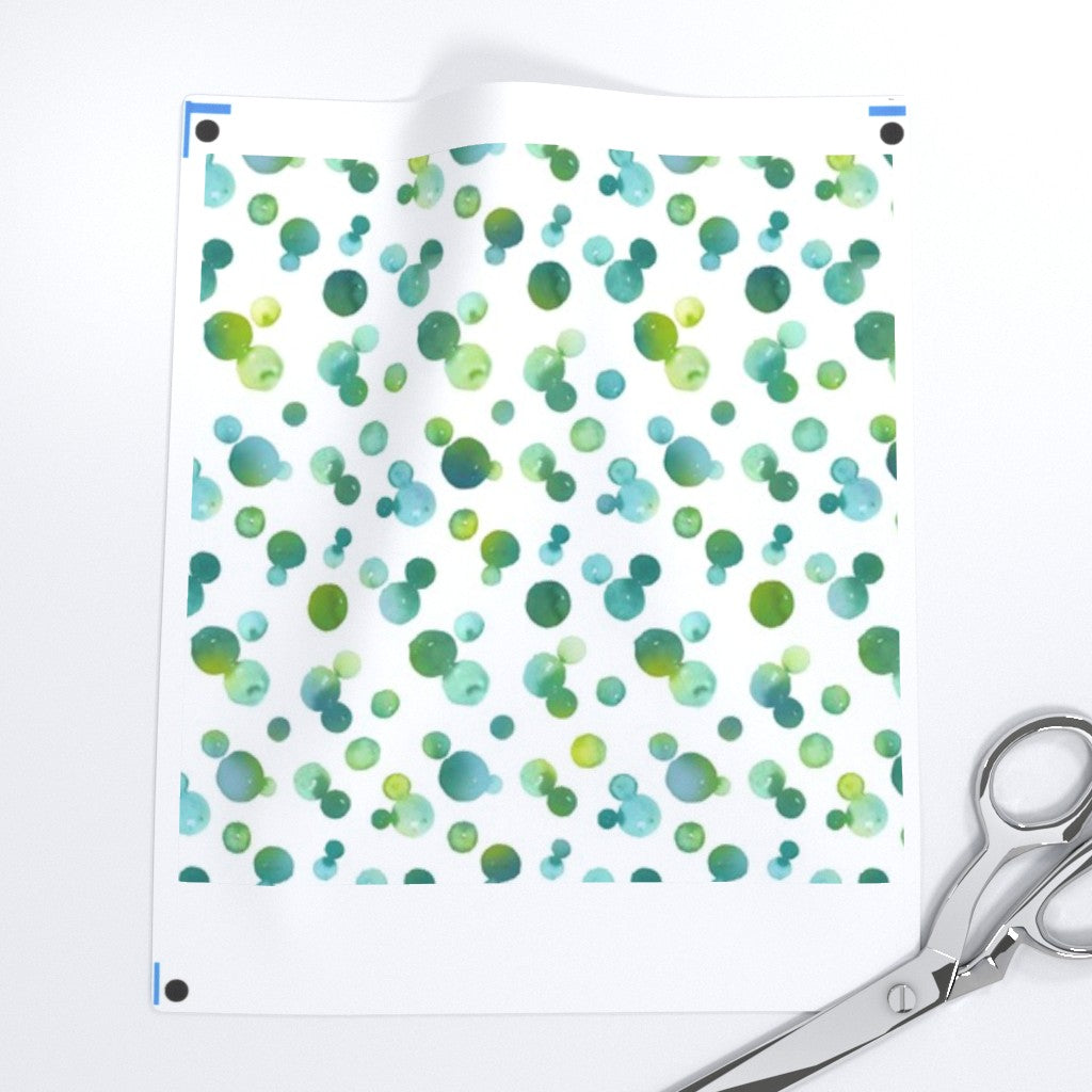 Magical Ears Watercolor Dots Fabric