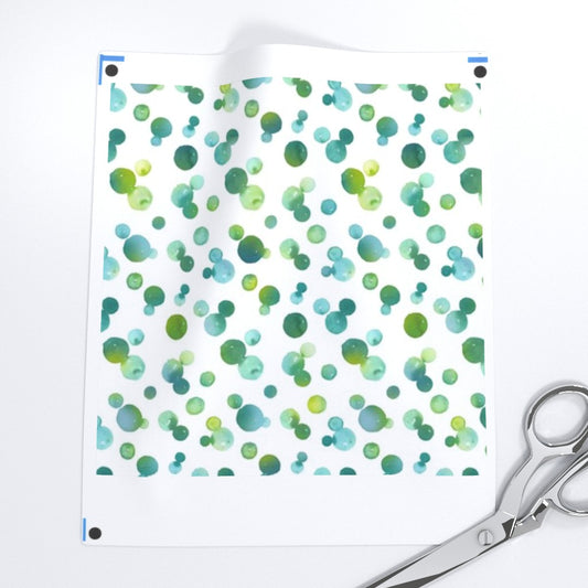 Watercolor Dots Fabric