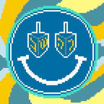 Hannukah Smiley Face