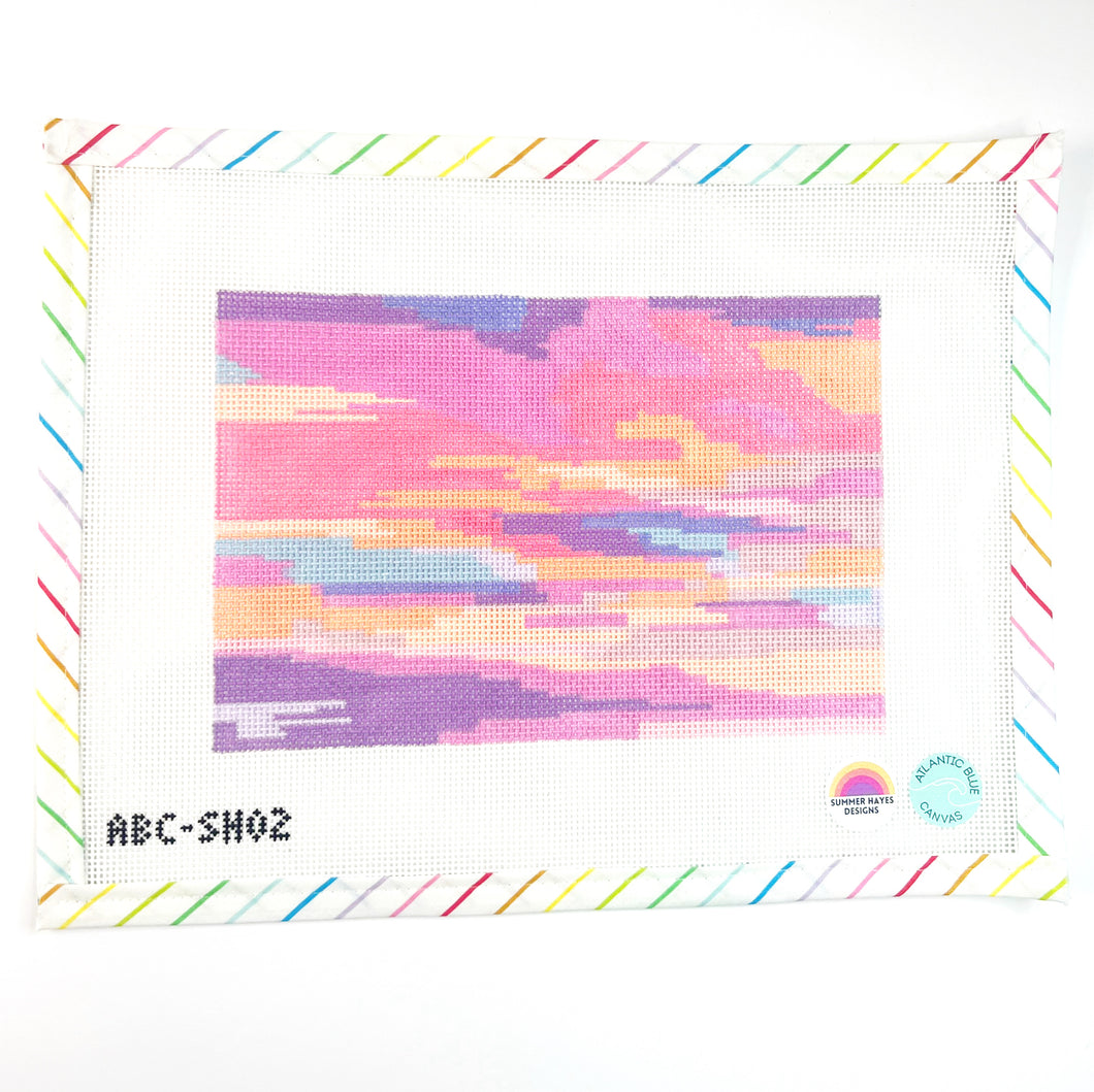Carolina Cotton Candy Sky Clutch