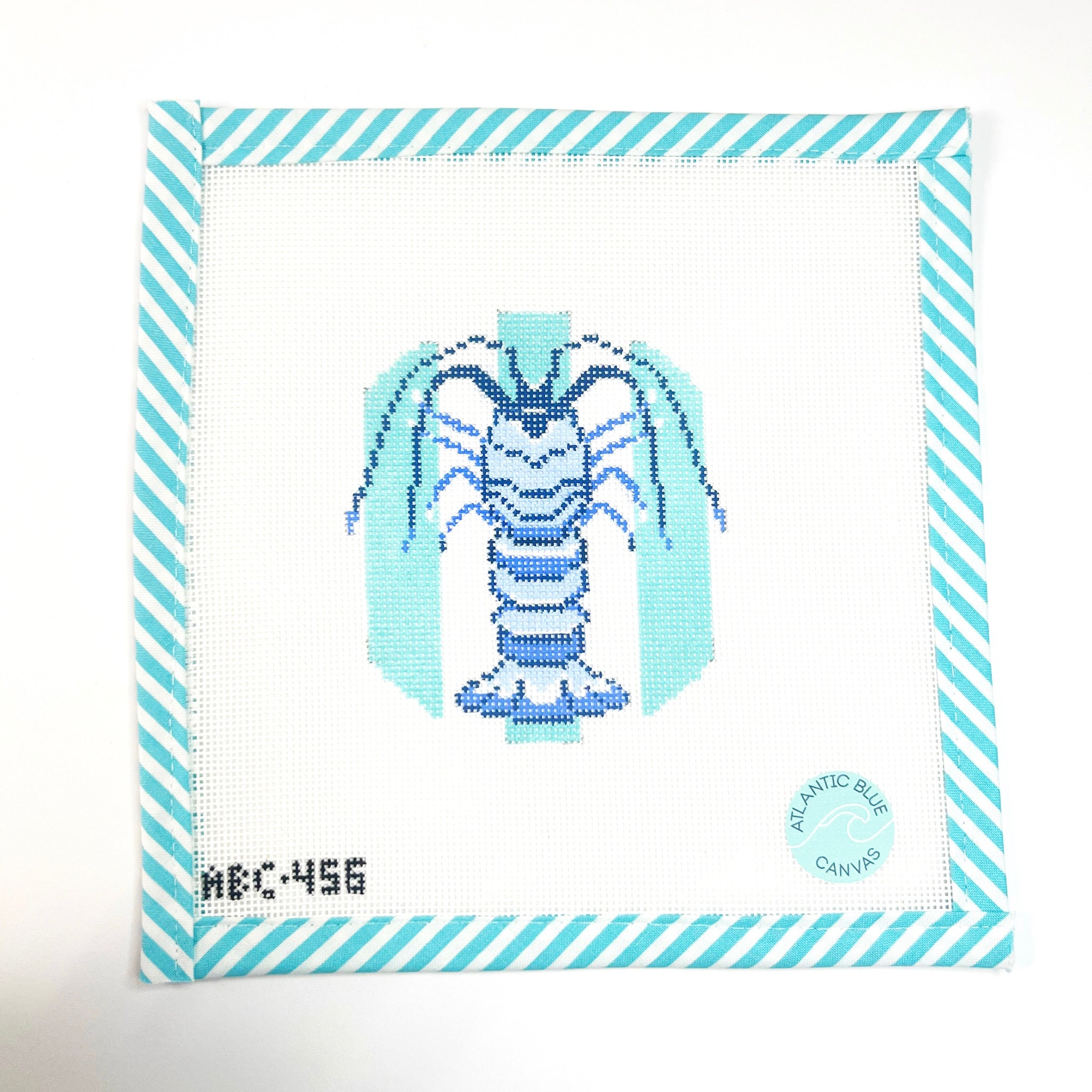 Florida Lobster Round - Blue - Atlantic Blue Canvas