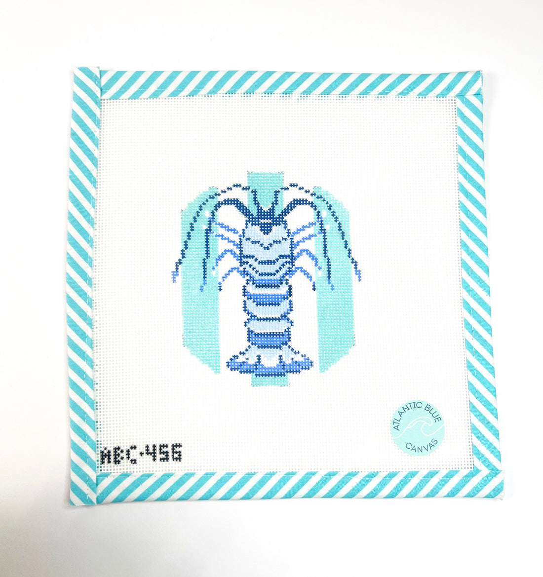 Florida Lobster Round - Blue - Atlantic Blue Canvas