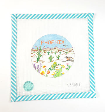 Phoenix Travel Round - Atlantic Blue Canvas