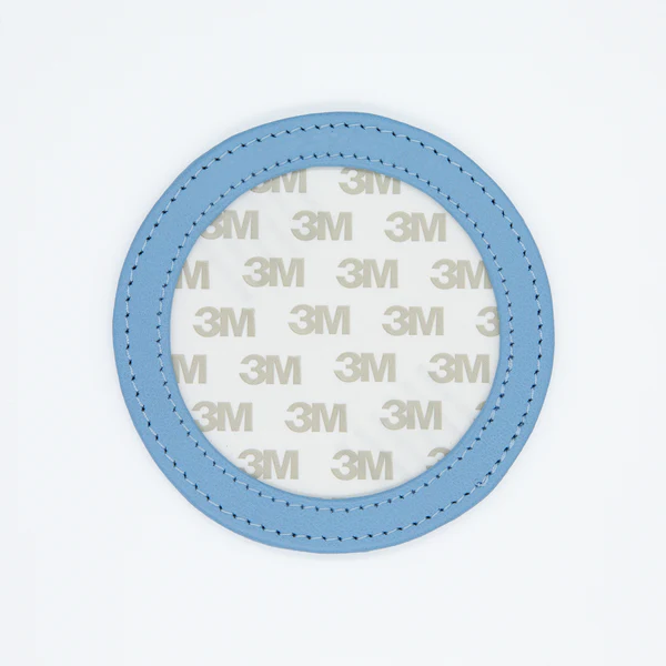 Self-Finishing Leather Round Magnet