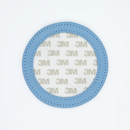 Self-Finishing Leather Round Magnet