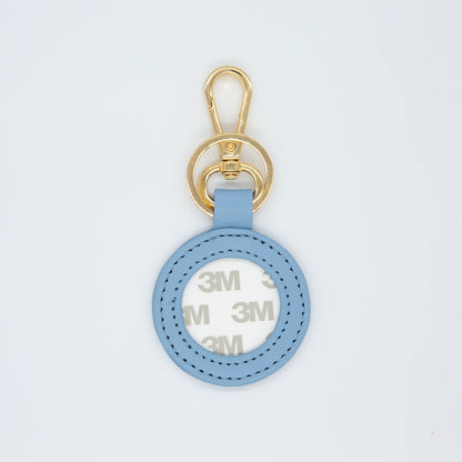 Self-Finishing Leather Key Fob